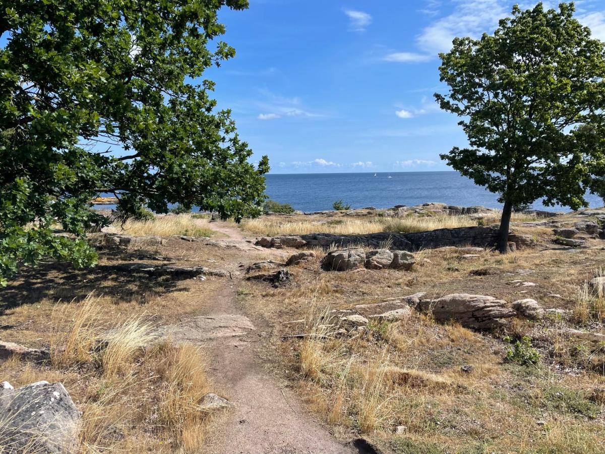 Nybygget Hus I Svaneke Taet Pa Klipper, Skov Og Hav المظهر الخارجي الصورة